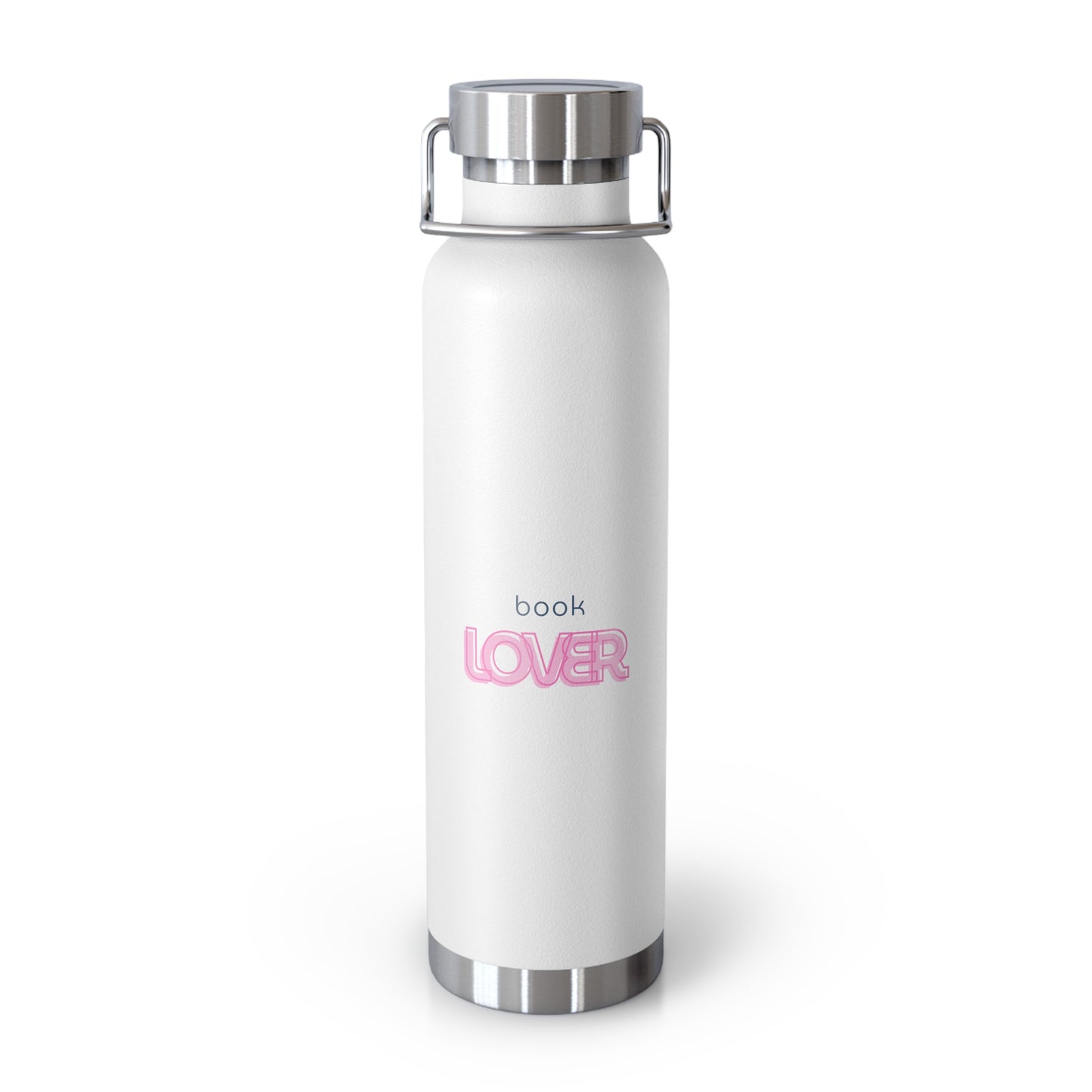 Book Lover Copper Vacuum Insulated Bottle, 22oz - The Perfect Valentine's Day Gift