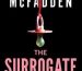 The Surrogate Mother by Freida McFadden – psychological thriller book cover featuring dark tones and bold title text